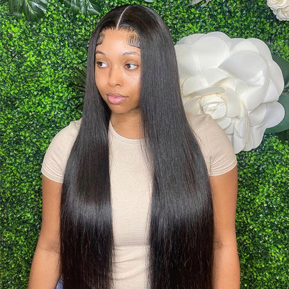 Superior 4x4 HDLace Closure With 3  straight bodywave hairbundle 100% humen hair