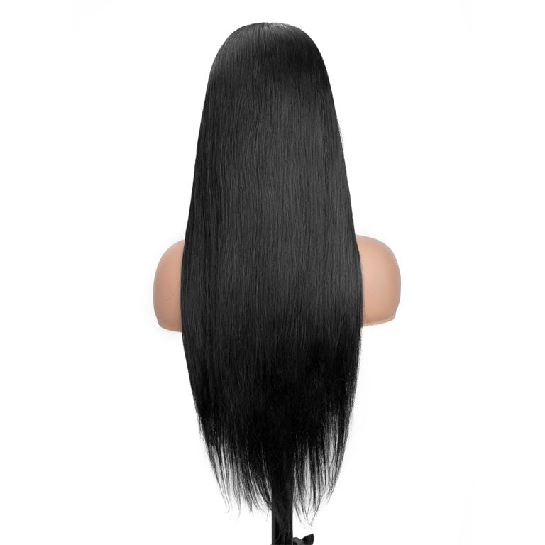 Superior 4x4 transparent Lace Closure With 3  straight bodywave hairbundle 100% humen hair