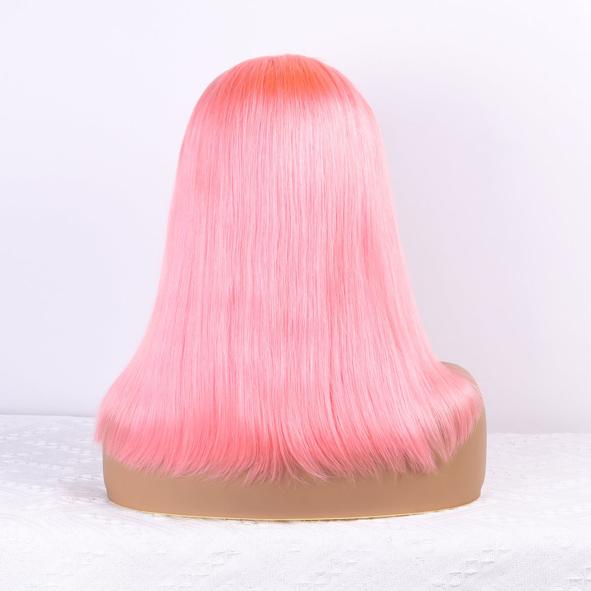 Pink Lace Front Wig Human Hair 13x4 Hd Lace Pink Straight Wigs Human Hair Transparent Lace  Human Hair Wigs for Women