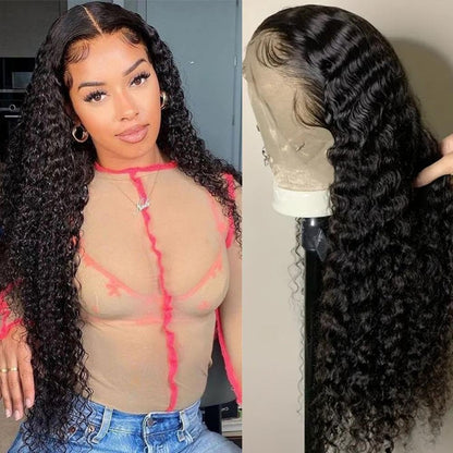 Front Wigs Human Hair Wigs 13x4 Lace Frontal Wigs Natural Black Wigs For Women