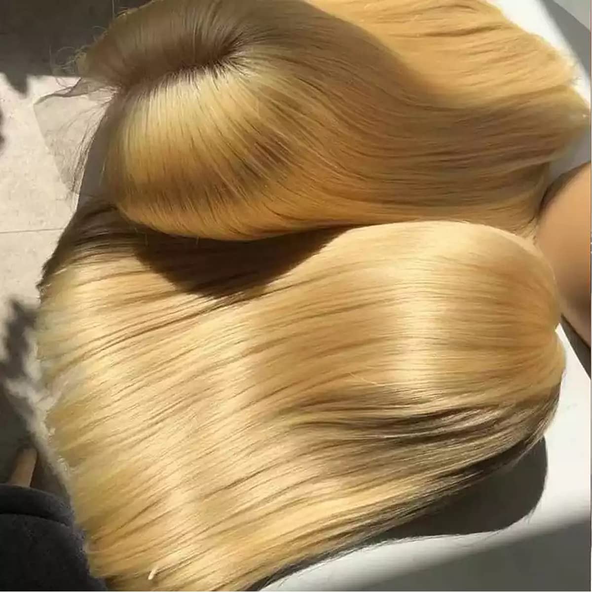 Blonde Wig Human Hair 13X4 HD Transparent 613 Lace Front Wig Human Hair