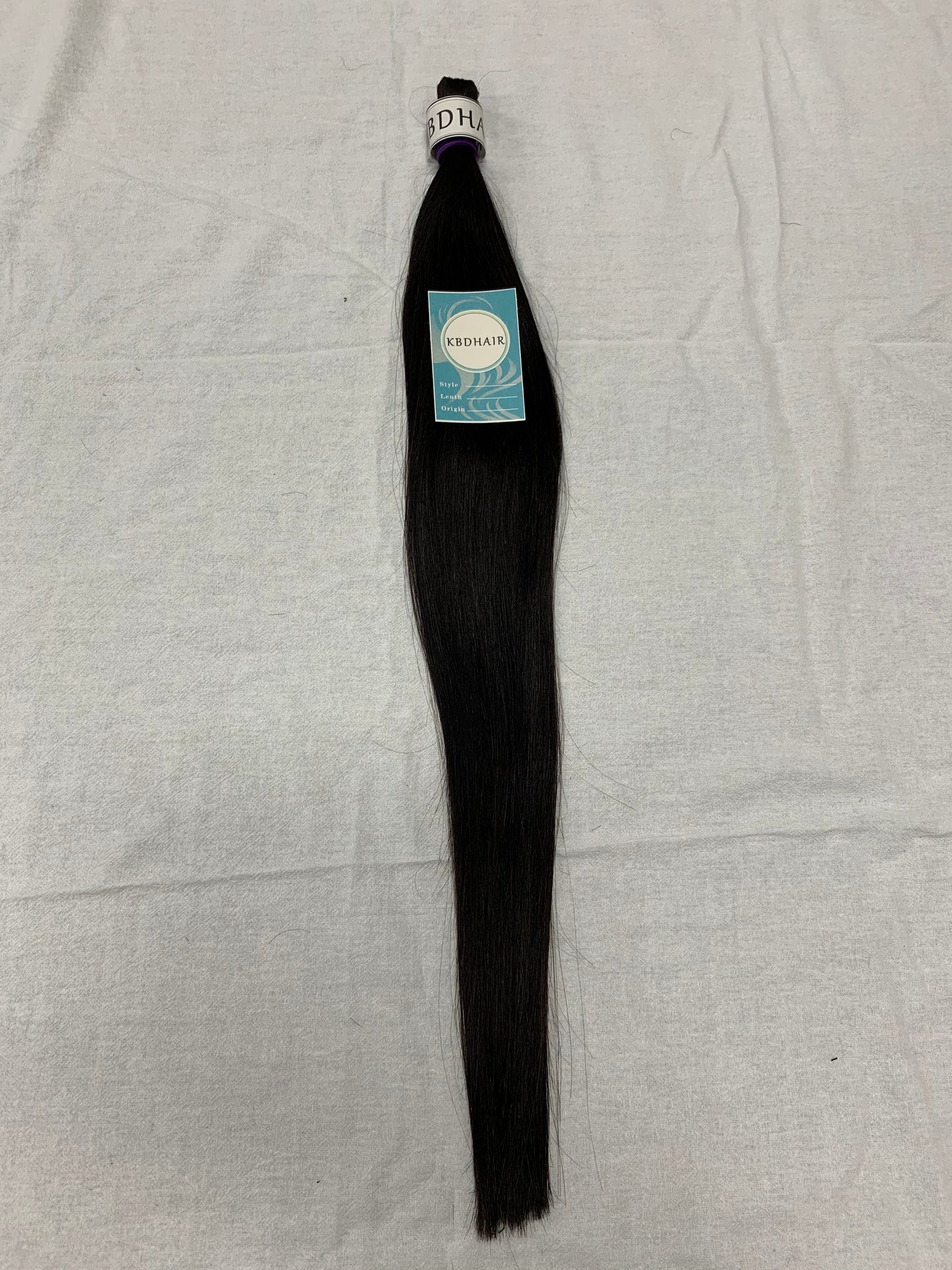 KBDHAIR Hair extensions Straight Natural Color 100% human hair 8a virgin hair