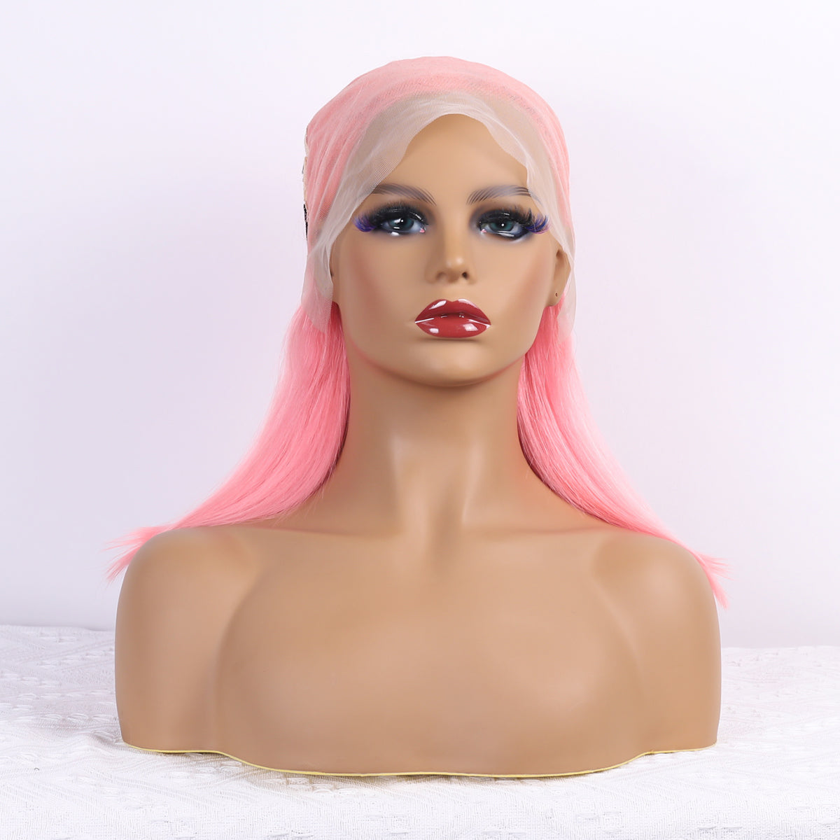 Pink Lace Front Wig Human Hair 13x4 Hd Lace Pink Straight Wigs Human Hair Transparent Lace  Human Hair Wigs for Women