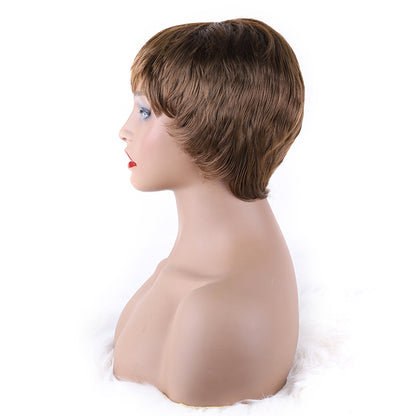 [S05] European and American wig women short hair color wig